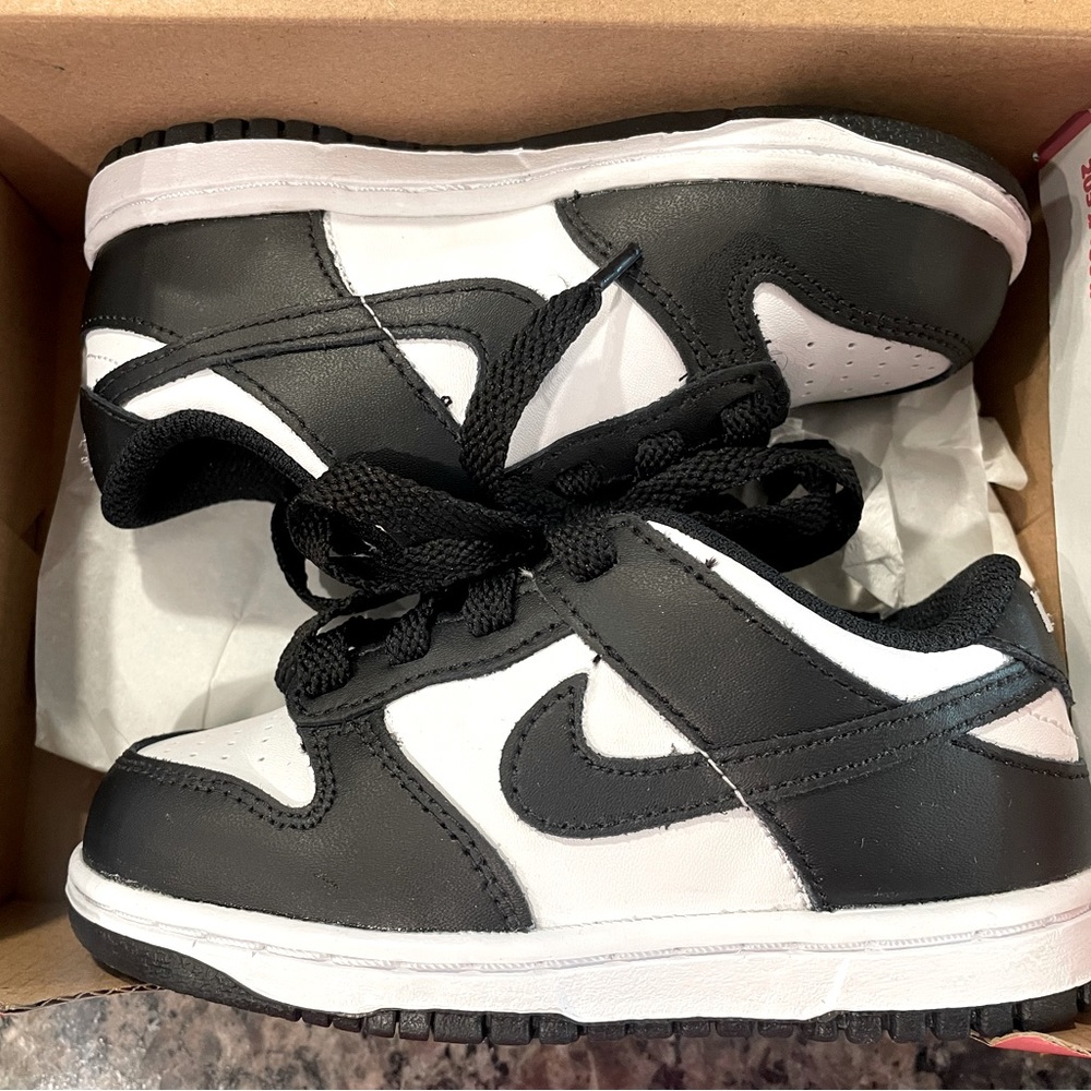 Nike Dunk Low Panda Toddler 9C